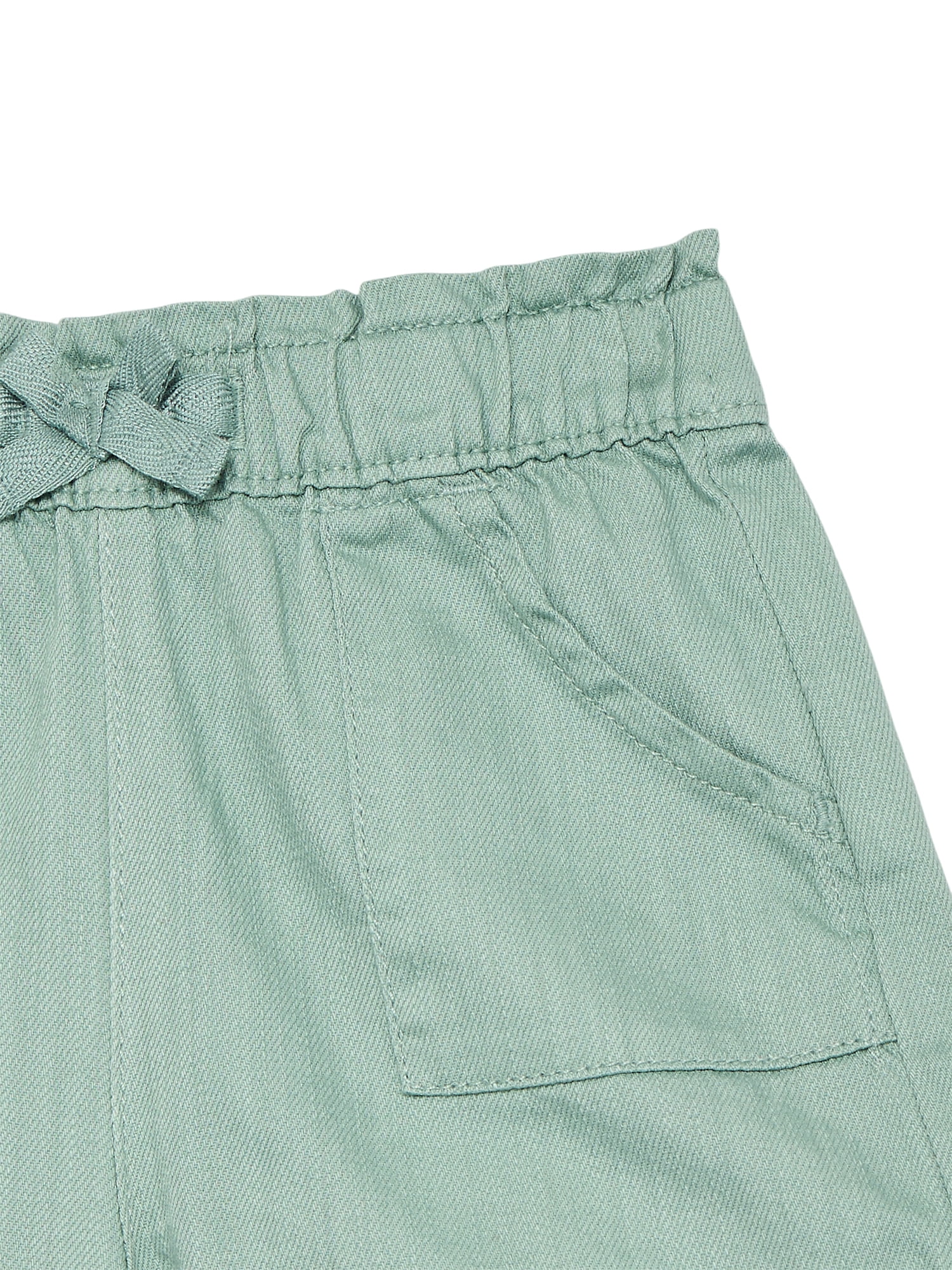 Wonder Nation Baby Girl Woven Shorts, Sizes 0-24 Months