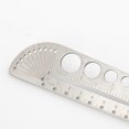 thumbnail image 6 of Misright Stainless Measuring Ruler With Multiple Functions Including Scale Protractor, 6 of 8