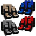 thumbnail image 3 of Funda de asiento de coche 5 cojines de asiento de coche Juego de 9 piezas Juego de 4 piezas Juego de 2 piezas, 3 of 6