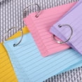 thumbnail image 4 of 50Pcs Binder Notepad Portable Word Book Card Loose-leaf Book Cute Korean Creative Ring Note Pads Students Writing Memo Book, 4 of 6