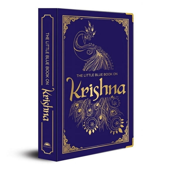 The Little Blue Book on Krishna: (Deluxe Silk Hardbound), (Hardcover)