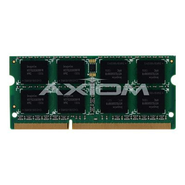 Axiom AX - DDR3 - module - 8 GB - So-Dim 204-pin - 1600 MHz / PC3-12800 - unbuffered - non-ECC - pour Latitude Dell E6230, E6330, E6430S, E6530; Précision M4700, M6700; XPS 14, un 27