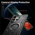 thumbnail image 4 of [PST] Samsung Galaxy S24 Ultra Ring Case, Shockproof Magsafe Compatible Kickstand Back Cover with Ring Stand, 4 of 5