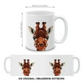 thumbnail image 4 of WIRESTER 11 Oz Ceramic Tea Cup Coffee Mug, Giraffe, 4 of 7