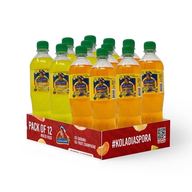 Choucoune Kola Fruit Punch Flavor Soda Beverages Bottle Natural