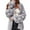Grey, variant on Cardigan Sweaters for Women Plus Size Long Sleeve Casual Tops Sleeve Loose Winter Fall Knit Sweater Coats