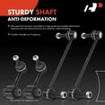 thumbnail image 4 of A-Premium 4Pc Complete Front Rear Sway Bar Links Kit Stabilizer Links Compatible with Subaru BRZ 2013-2019 Toyota 86 2017-2019 Scion FR-S 2013-2016# K750668 K750486, 4 of 9