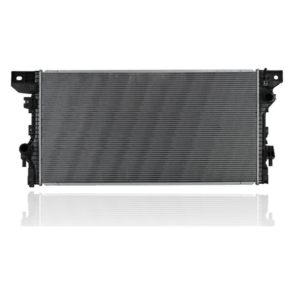 Radiator - Cooling Direct Fit/For 13718 15-18 Ford F-150 Crew With Extended/Regular 3.3L, 17-20 3.5L Turbo, 18-20 5.0L With Towing Package - Heavy-Duty, Plastic Tank Aluminum Core