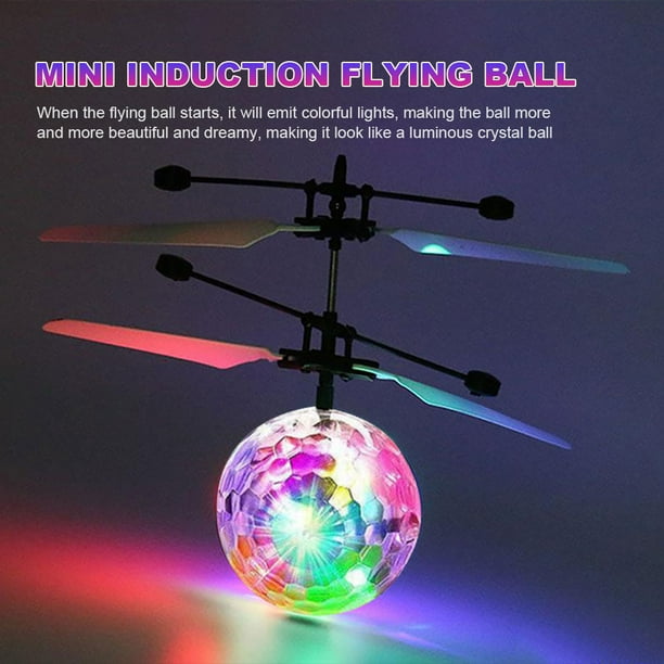 LED Flash Flying Ball Control remoto Juguetes Hovering Aircraft USB Powered para ninos Ehuebsd Walmart en linea