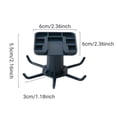thumbnail image 3 of Rack,360 De Gree Rotatable Hook Six Cl Aw Kitchen Storage Wall Hanging Free Punching Seamless Hanger Strong Glue Hook, 3 of 4