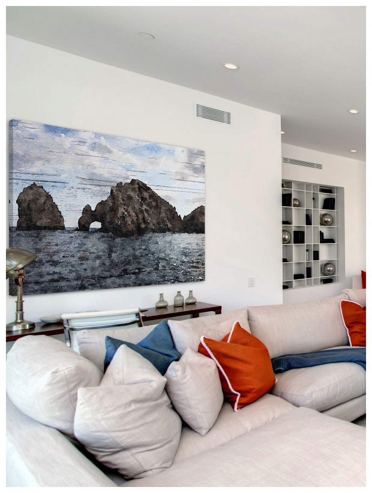 Marmont Hill - "Cabo 3" by Irena Orlov Painting Print on Wrapped Canvas