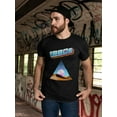 thumbnail image 2 of 1980s Triangle Desert T-Shirt Men -Image by Shutterstock, Male 3X-Large, 2 of 4