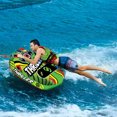 thumbnail image 5 of WOW Watersports Thriller Inflatable 1-Person Towable Water Boating Deck Tube, 5 of 5