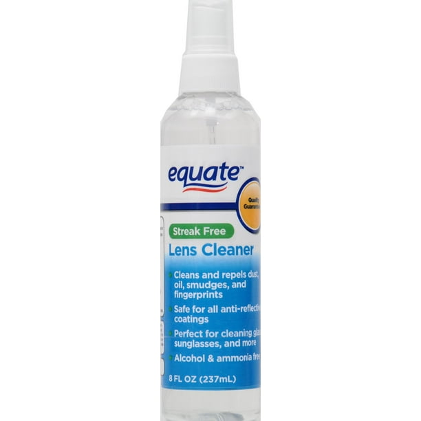 Equate Lens Cleaner, 8 Fl Oz