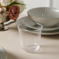 thumbnail image 3 of Stone Lain Linea 32-Piece Dinnerware Set Stoneware, Soda Lime Glass, Service for 8, White, 3 of 6