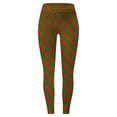 thumbnail image 5 of Christmas Leggings for Women Elastic High Waist Slim Fit Workout Yoga Pants Festive Print Holiday Leggings, 5 of 5