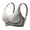 Green, variant on Women Sports Bra Elastic Shoulder Strap Wireless Good Breathability 3D Cup Shockproof Push-up Sport Yoga Color Matching Daily Lady Bra