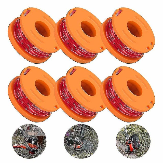 Para carrete de repuesto Worx Wa0010 para cortacésped Edger 2 juegos-naranja) LingWen 8390614642065