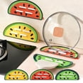 thumbnail image 1 of Bowayaoa Watermelon Pot Pad Insulation Mat Cutting Board Drainage Pad Heat Resistant Kitchen Counter Protector Non Slip Spliceable Trivet Multi Purpose Use, 1 of 7