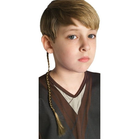 Morris Costumes New Long Pigtail Like The Jedi Knight Braid, Style RU5059