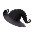 thumbnail image 1 of Billuyoard Sombrero de Halloween Atmósferas Temática Cosplay Sombreros Vacaciones Sombrero Decoración Creepy Spooky Disfraz Accesorio Fotografía Kits de decoración para fiestas Negro, 1 of 1
