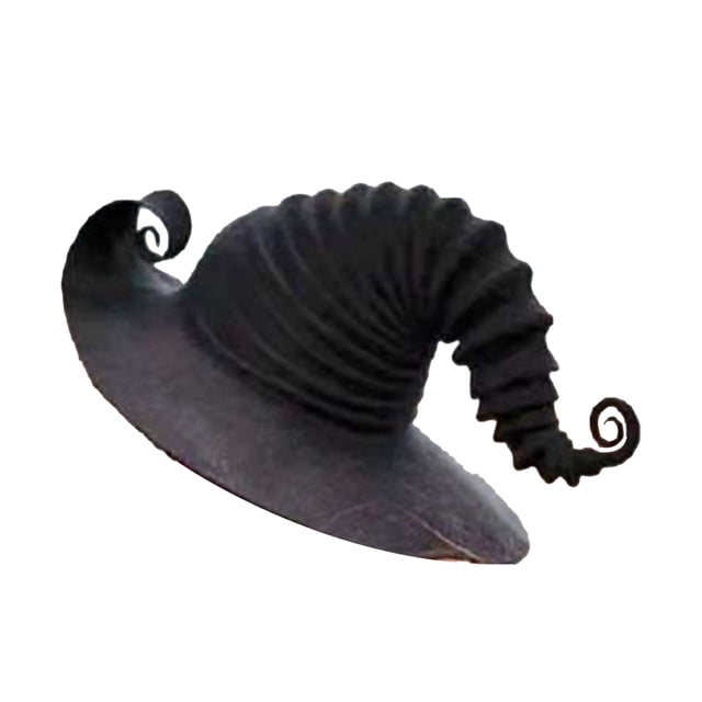 Billuyoard Sombrero de Halloween Atmósferas Temática Cosplay Sombreros Vacaciones Sombrero Decoración Creepy Spooky Disfraz Accesorio Fotografía Kits de decoración para fiestas Negro