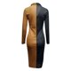thumbnail image 5 of Vestido informal de manga larga con cuello en V sólido de otoño e invierno para mujer Fridja qw4706, 5 of 8