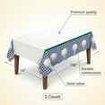 thumbnail image 2 of Amscan Golf Themed Plastic Table Cover – 2 Count, 54" x 108", 2 of 6