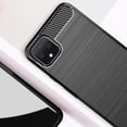 thumbnail image 3 of PANDACO Navy Brushed Metal Case for Google Pixel 4 XL, 3 of 5