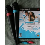 Singstar Pop Bundle with two microphones - PlayStation 2
