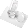 thumbnail image 1 of Vogacara Juego de sellos para decoración de uñas con cabeza de silicona, accesorios para estampado de uñas Juegos de manicura, 1 of 6