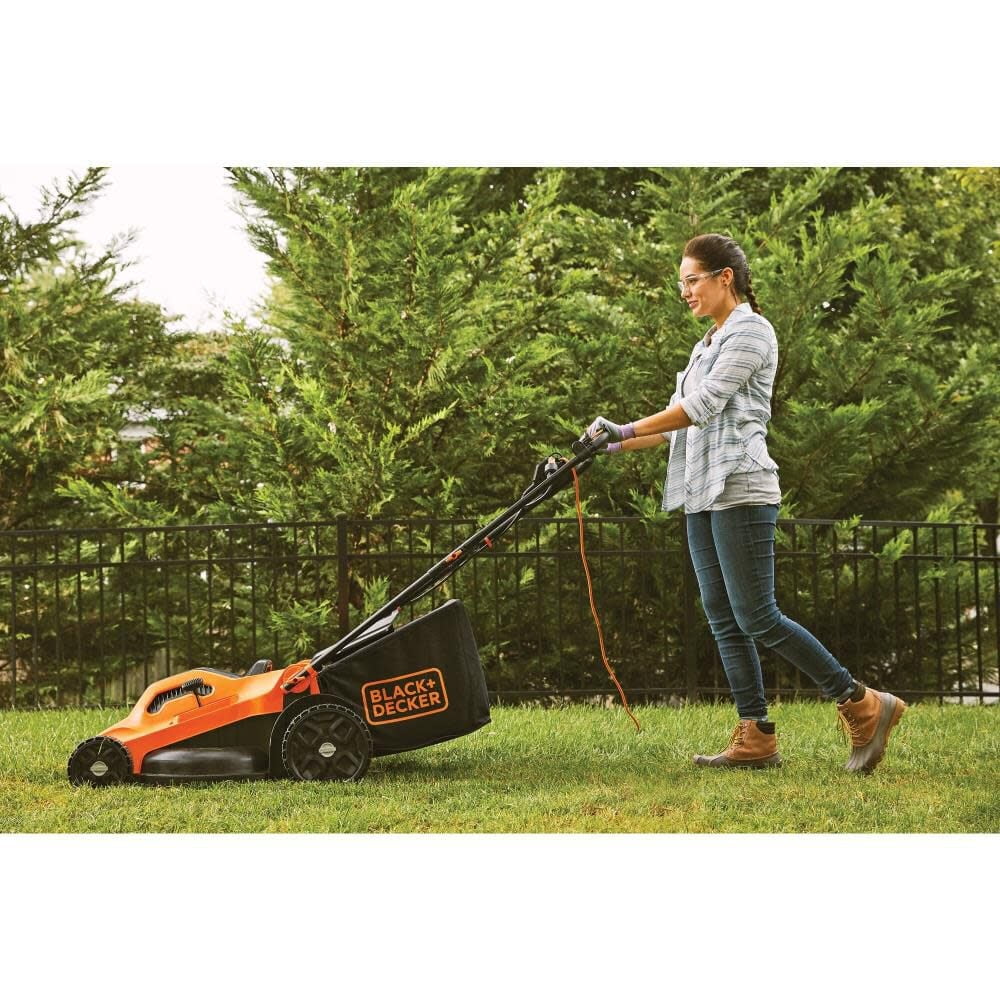 BLACK+DECKER Electric Lawn Mower, 13-Amp, Corded (BEMW213)