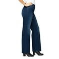 thumbnail image 4 of Gloria Vanderbilt Straight-Leg High Rise Cotton Polyester Viscose Elastane Jean (Petite), 1 Count, 1 Pack, 4 of 4