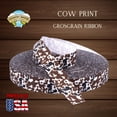 thumbnail image 2 of Country Brook Design® 7/8 inch Cow Print Grosgrain Ribbon, 5 Yards, 2 of 7