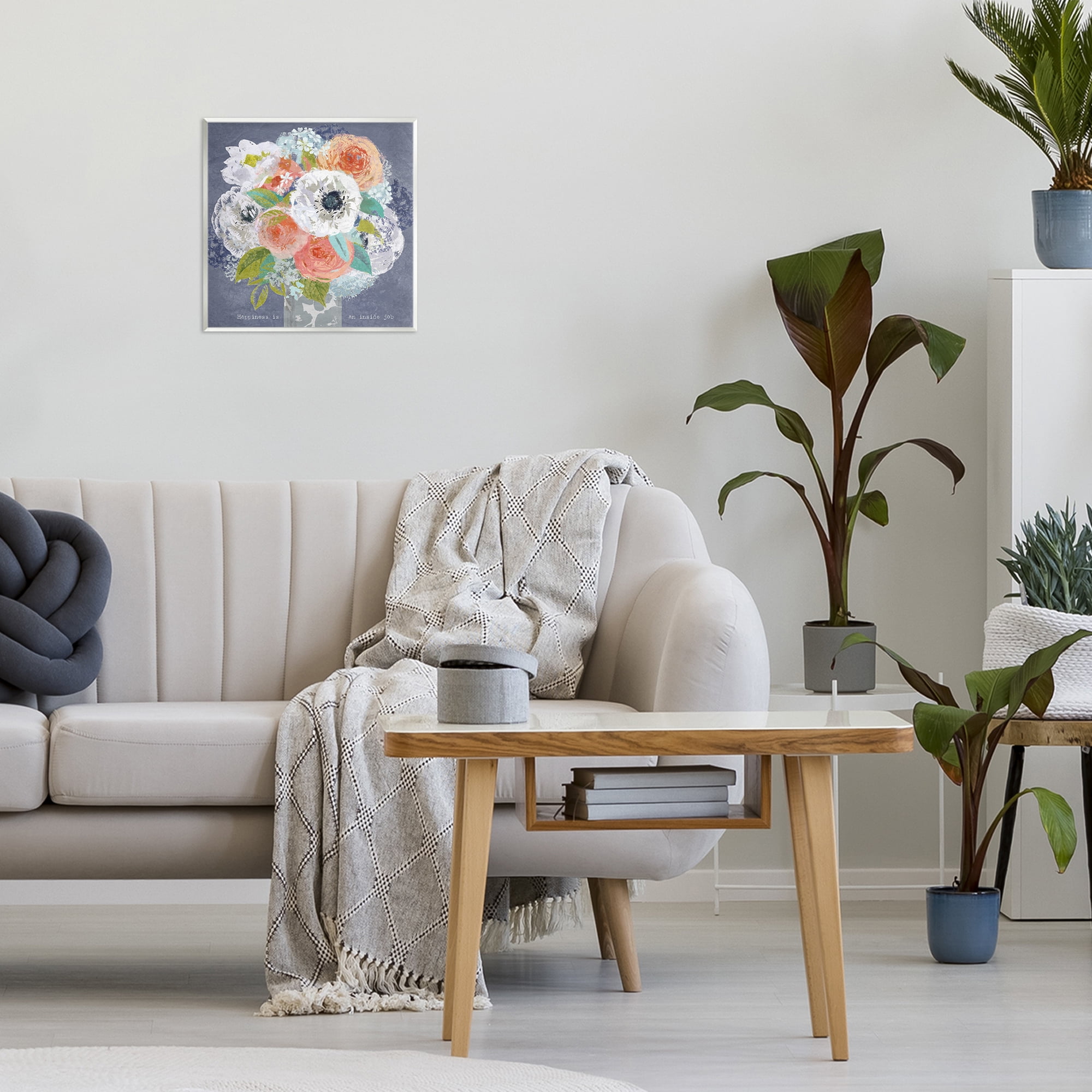 Stupell Industries Happiness Is An Inside Job Wall Plaque Art, design by Suzanne Nicoll