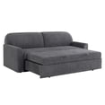 thumbnail image 3 of Serta Winston Boho Convertible Sleeper Sofa, Charcoal Chenille Fabric, 3 of 6
