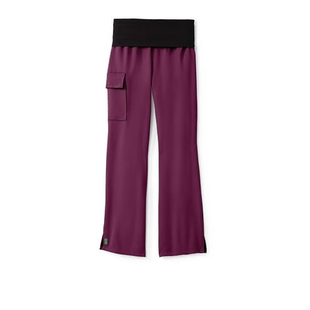 

Medline Ocean ave Ladies Yoga Elastic Waist Scrub Pant Wine SP 5560WNESP