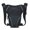 Black, variant on Drop Leg Bag Reflective Pouch Motorcycle Thigh Bag with Leg Belt Thigh Purses