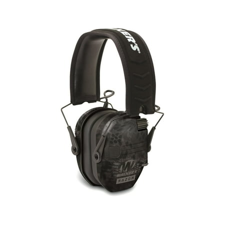 Walker's Razor Slim Low Profile Electronic Ear Muffs Kryptek Typhon