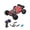 Red, variant on 2.4GHz 1:24 RC Truck 2WD 3-Speed 30KM/H Electric Off-Road Car