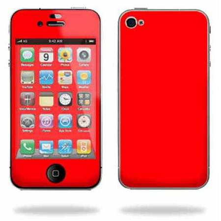 Mightyskins Apple iPhone 4 or iPhone 4S AT&T or Verizon 16GB 32GB Cell Phone wrap sticker skins Solid