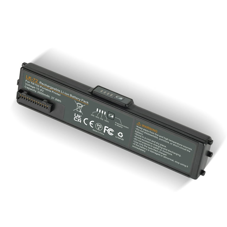 Portable Printer Battery for Canon LK-72,LB-70,K30382, TR150