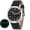 Black, variant on BERNY Automatic Watch for Men, Casual Sport 50M Waterproof Mechanical Wrist Watch with Fabric Strap, Super Luminous, Sapphire Glass, Date Calendar, Fashion Vintage Men's Watch, Black