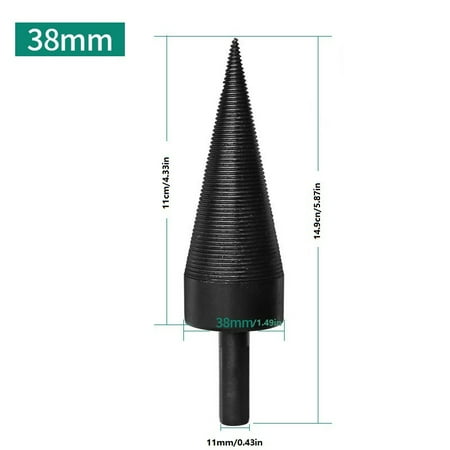 

Tiitstoy Wood Splitting Drill Bit Split Drill Splitting Machine Drill Bit Electric Drill Wood Splitting Tool