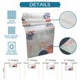 thumbnail image 6 of Coastal Starfish Table Runner 70 Inches, Ocean Weeping Coral Beach Conch Orange Bed Runner Dresser Scarves Tabletop for Indoor Outdoor Parties/Ceremony/Banquet, 13" x 70", 6 of 9