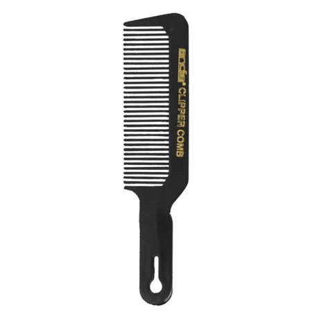 Andis Black Clipper Comb – Professional Flat Top Barber Comb for Fades Tapering & Clipper-Over-Comb Techniques