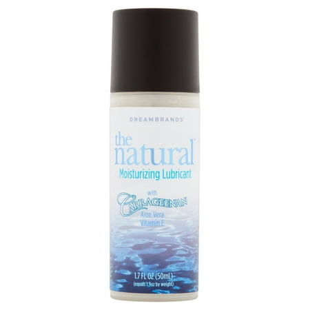 - DreamBrands Carrageenan Natural Water Based Lubricant - 1.7 oz