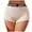 Beige, variant on Women’s Lace G-String Thong Underwear, Floral Design Low Waist T-Back Panties with Comfortable Fit (Orange, S)