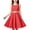Z149 Red, variant on Mifsaly Little Girls Sleeveless Dress Polka Dot Vintage A Line Dresses Elegant Wedding Birthday Party Summer Casual Gowns with Matching Belt