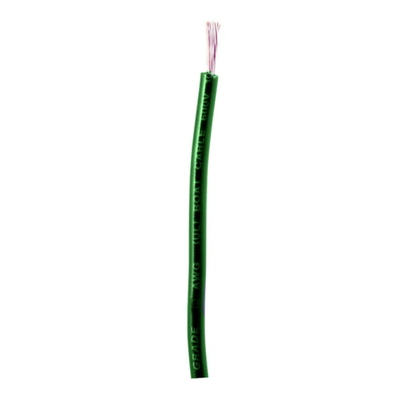 Ancor Green 8 AWG Battery Cable - Sold By The Foot | Bundle of 5